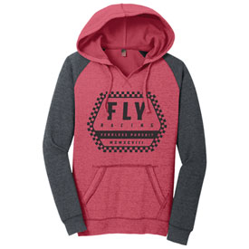 Fly Racing Women's Track Hooded Sweatshirt