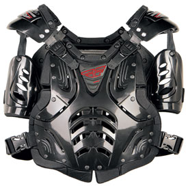 Fly Racing Convertible II Roost Guard Youth Black