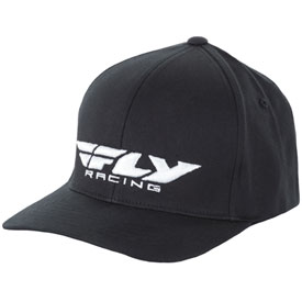 Fly Racing Youth Podium Flexfit® Hat  Black