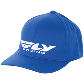 Fly Racing Youth Podium Flexfit® Hat  Blue