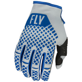 Fly Racing Kinetic Gloves Medium Blue/Light Grey