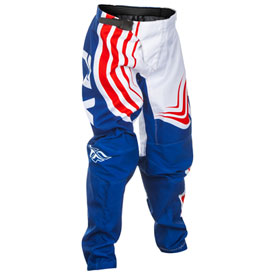 Fly Racing Youth F-16 Pant 24" Red/White/Blue