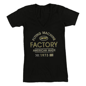FMF Women's Tracks V-Neck T-Shirt