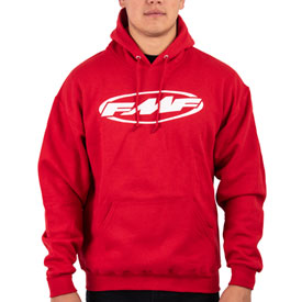 FMF Factory Classic Don Hooded Sweatshirt 2018 Large Red/White