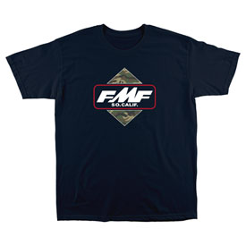 FMF Triple T-Shirt Medium Navy