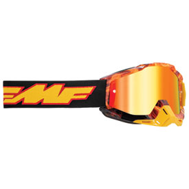 FMF PowerBomb Goggle  Spark Frame/Red Mirror Lens