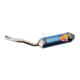 FMF Mini Factory-4.1 RCT Anodized Titanium Silencer with Stainless Steel End Cap