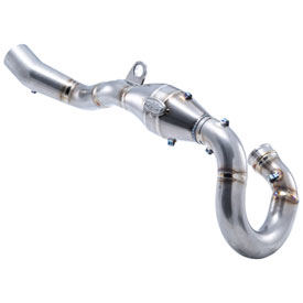 FMF Stainless Steel SX Style Megabomb Header/Mid Pipe
