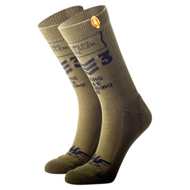 FMF Ammo Can Socks Size 10-13 Military Green