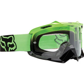 Fox Racing Air Space Goggle 2017  Day Glow Green Frame/Clear Lens
