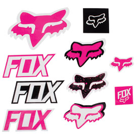 Fox Racing Track Pack Sticker Sheet