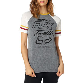 Fox Racing Women's Throttle Maniac T-Shirt