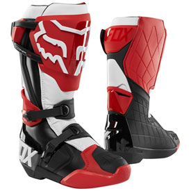 Fox Racing Comp R Boots Size 10 Red/Black/White