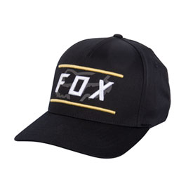Fox Racing Determined Flex Fit Hat Small/Medium Black