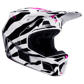 Fox Racing V3 Zebra LE Helmet