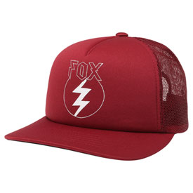 Fox Racing Women's Repented Snapback Trucker Hat  Dark Red