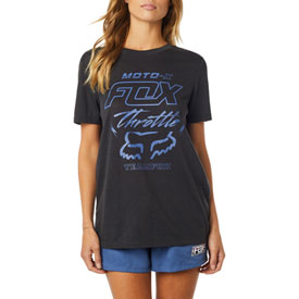 Fox Racing Women's Throttle Maniac Boyfriend T-Shirt