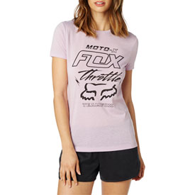 Fox Racing Women's Throttle Maniac Crew T-Shirt
