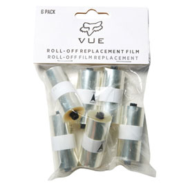 Fox Racing VUE Goggle Roll Off System Replacement Film 6 Pack Clear