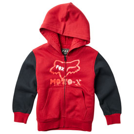 Fox Racing Youth Supercharged Sherpa Zip-Up Hooded Sweatshirt