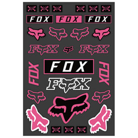 Fox Racing Legacy Track Pack Sticker Sheet 2023