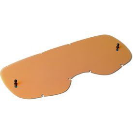 Fox Racing Airspace and Main Goggle Lexan Replacement Lens  Red Chrome Mirror
