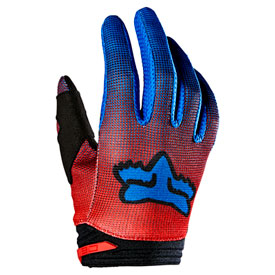 Fox Racing Youth 180 Oktiv Gloves Medium Flo Red