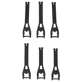 Fox Racing Comp 5 Youth / 3 Youth Boot Replacement Strap Kit Sizes 1-2 Black