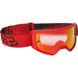 Fox Racing Main Stray Goggle  Fluorescent Red Frame/Spark Lens