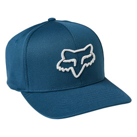 Fox Racing Lithotype 2.0 Flex Fit Hat Small/Medium Blue/Grey
