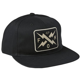 Fox Racing Calibrated Snapback Hat  Black