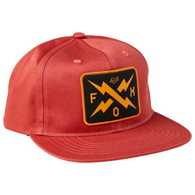 Fox Racing Calibrated Snapback Hat  Red Clay