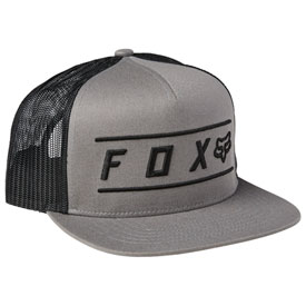 Fox Racing Pinnacle Snapback Hat  Pewter