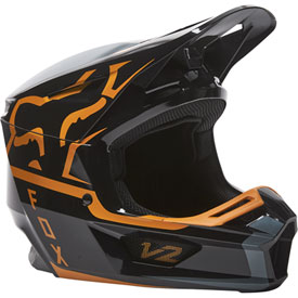 Fox Racing V2 Merz MIPS Helmet Small Black/Gold