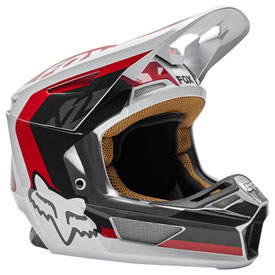 Fox Racing V2 Paddox Helmet Small Red/Black/White