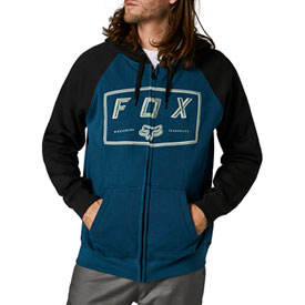 Fox Racing Badger Zip-Up Hooded Sweatshirt | Casual | Rocky