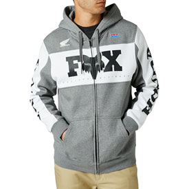 Fox Racing Honda Zip-Up Hooded Sweatshirt