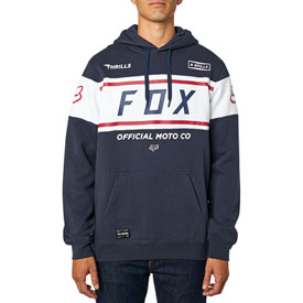 Fox Racing Official Hooded Sweatshirt Large Midnight