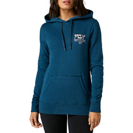 Fox Racing Women's Elements Hooded Sweatshirt Small Dark Indigo