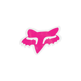 Fox Racing Foxhead Sticker 1.75" Pink