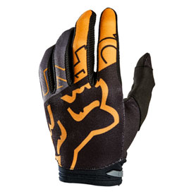 Fox Racing Youth 180 Skew Gloves Large Black/Gold