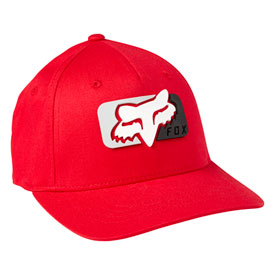 Fox Racing Youth Mirer Flex Fit Hat  Flame Red
