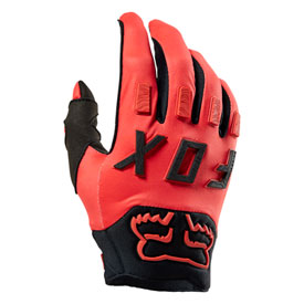 Fox Racing Defend Wind Gloves 2023 Medium Orange Flame