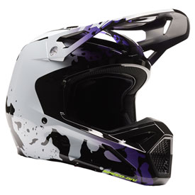 Fox Racing V1 Morphic MIPS Helmet X-Large Black/White
