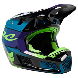 Fox Racing V3 RS Dkay MIPS Helmet Large Maui Blue