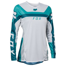 Fox Racing Women's Flexair Efekt Jersey Large Teal