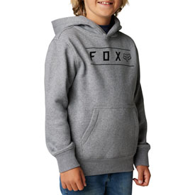 Fox Racing Youth Pinnacle Hooded Sweatshirt X-Large Heather Graphite