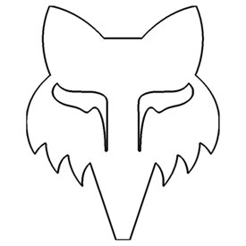 Fox Racing Fox Head Die Cut Vinyl Sticker
