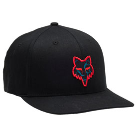 Fox Racing Withered Flexfit Hat Small/Medium Black