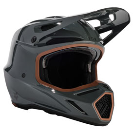 Fox Racing V3 RS Carbon Solid MIPS Helmet Medium Dark Shadow